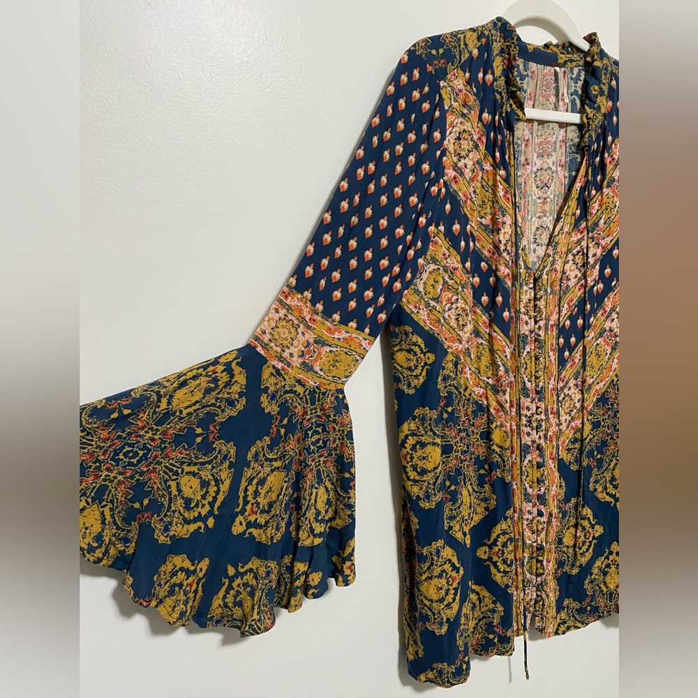 Free People Bell Sleeve Tunic